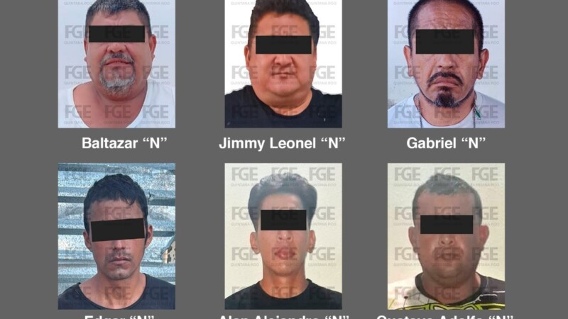 Vinculan a proceso a nueve presuntos narcomenudistas en Cancún