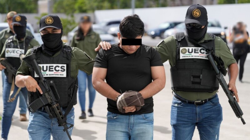 Capturan a sujeto por el delito de secuestro agravado en Cancún