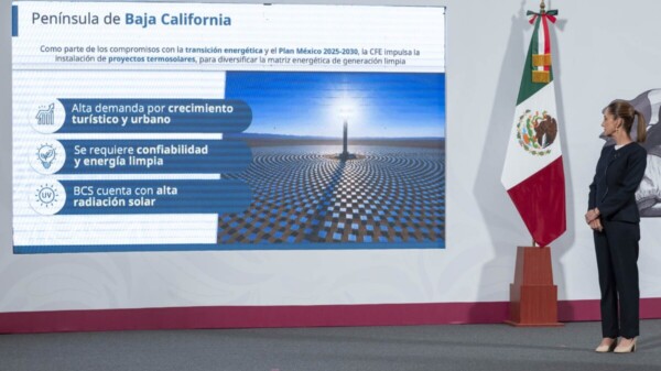 Invertirán 800 mdd para construir en BCS 2 plantas termosolares