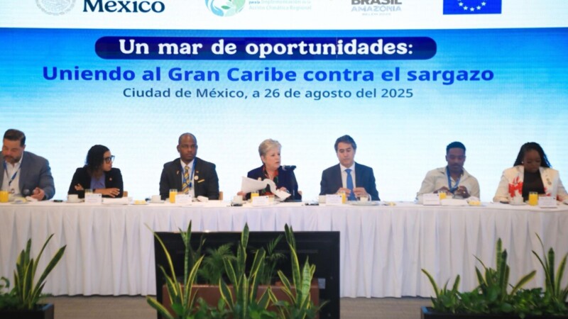 “Sargazo oportunidad de desarrollo sostenible”