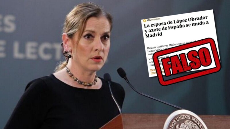 Yo sabía que Beatriz Gutiérrez vive en México: Sheinbaum