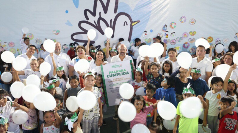 Arrancamos iniciativa “Puerto Morelos en paz”, palabra cumplida: Blanca Merari