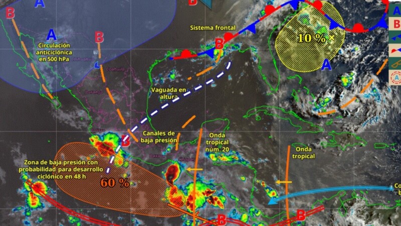 Pronóstico del clima en Quintana Roo para hoy martes 5 de agosto 2025