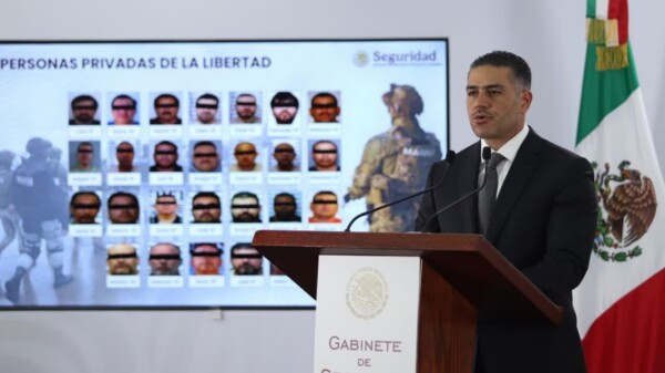 Aclara Harfuch sobrevuelo de dron en Valle de Bravo