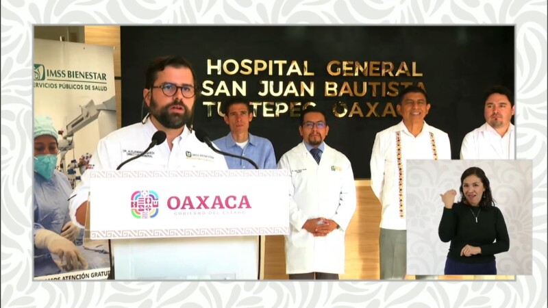 Inauguran hospital en Oaxaca financiado con venta del avión