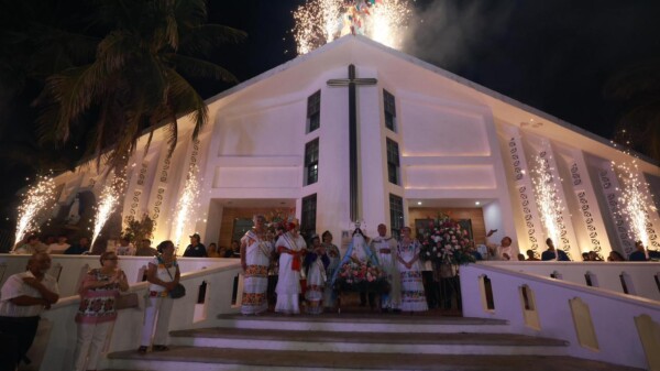 Isla Mujeres celebra con fe y tradición las fiestas patronales en honor a la Virgen de la Asunción