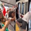 Increíble respuesta de mexicanos agredidos en el metro de Italia
