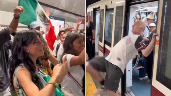 Increíble respuesta de mexicanos agredidos en el metro de Italia