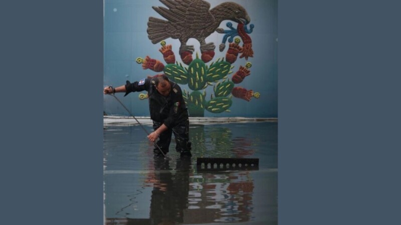 CDMX: lluvias no vistas en 7 décadas