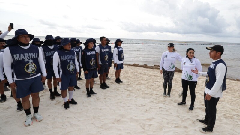 Saneamos nuestras playas, continúa estrecha colaboración frente a sargazo: Blanca Merari