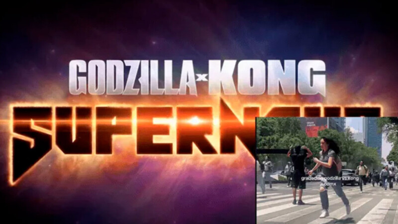 Paseo de la Reforma y Bellas Artes se convierten en set de filmación de Godzilla x Kong: Supernova