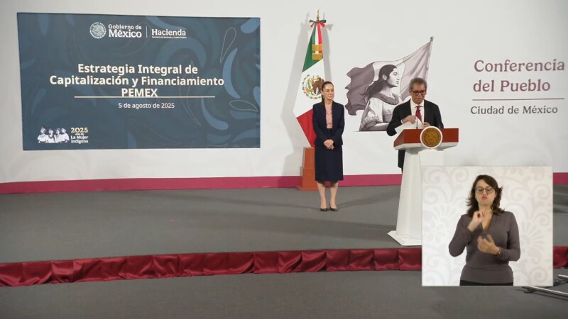 Presentan estrategia integral para sanear finanzas de Pemex