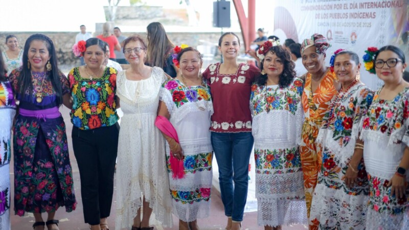 Cancún conmemora el Día Internacional de los Pueblos Indígenas bajo el liderazgo de Ana Paty Peralta