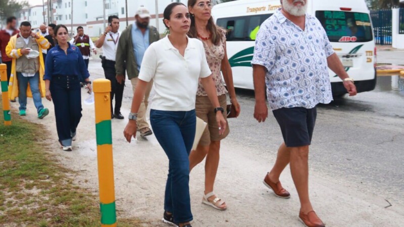 Fortalece Ana Paty Peralta promoción e imagen de Puerto Juárez