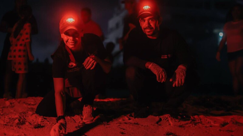 Ana Paty Peralta refuerza su compromiso con la protección de tortugas marinas