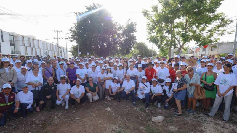 Crea Ana Paty Peralta un Cancún más verde con programa de arborización urbana