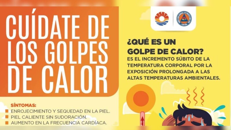 Piden autoridades de BJ seguir recomendaciones en temporada de calor