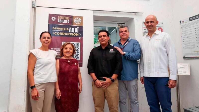 Refuerza Ana Paty Peralta campaña "Cero Corrupción" con códigos QR para denuncias ciudadanas