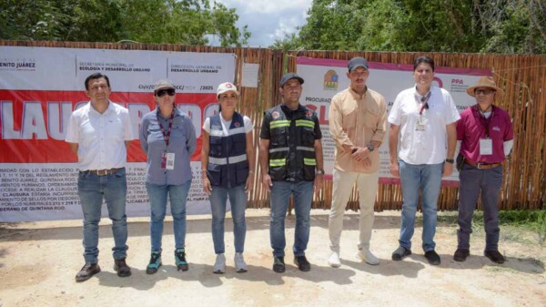 Gobierno de Benito Juárez clausura desarrollos ireggulares "Víamarina"