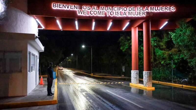 Gobierno de Isla Mujeres concluye modernización del alumbrado público en la carretera Punta Sam-Costa Mujeres