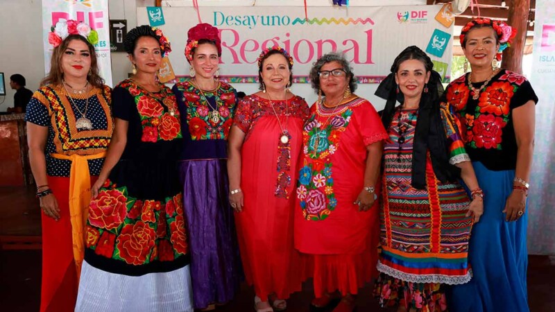 Gobierno de Isla Mujeres reafirma compromiso social con Desayuno Regional con causa a beneficio del DIF Isla Mujeres