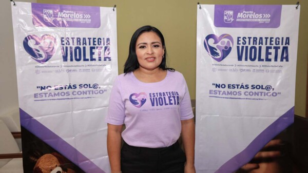 Pone en marcha Blanca Merari estrategia violeta