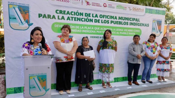 La creación de la Oficina de Asuntos Indígenas y Afromexicanos, otro compromiso cumplido por Blanca Merari