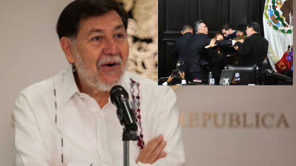 Fernández Noroña da su versión tras pelea con "Alito" Moreno en el Senado