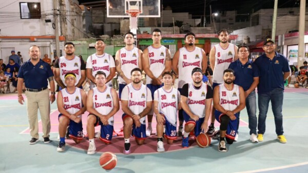 Isla Mujeres celebra el triunfo de los Caguameros en semifinales de la Liga Maya de Básquetbol