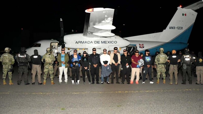 Caen 14 presuntos integrantes de red de tráfico de armas en megaoperativo federal