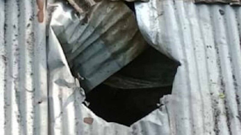 Bombardean con dron una vivienda en Veracruz hay cuatro heridos