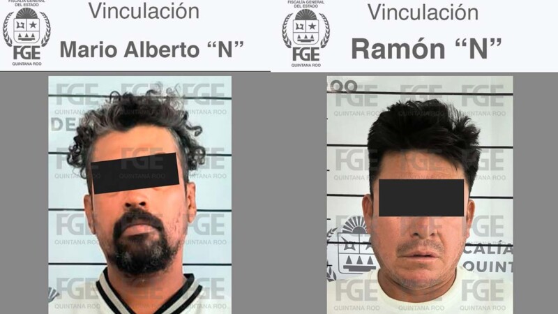 Vinculan a proceso a par de presuntos extorsionadores en Cancún