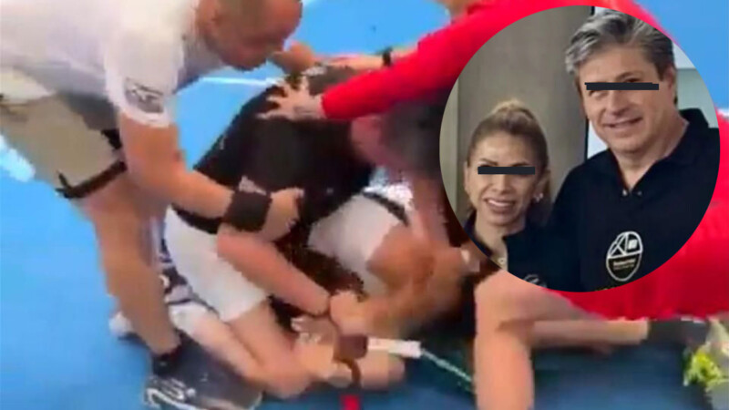 Capturan en Cancún a "Lord Pádel" el sujeto agresor de un instructor