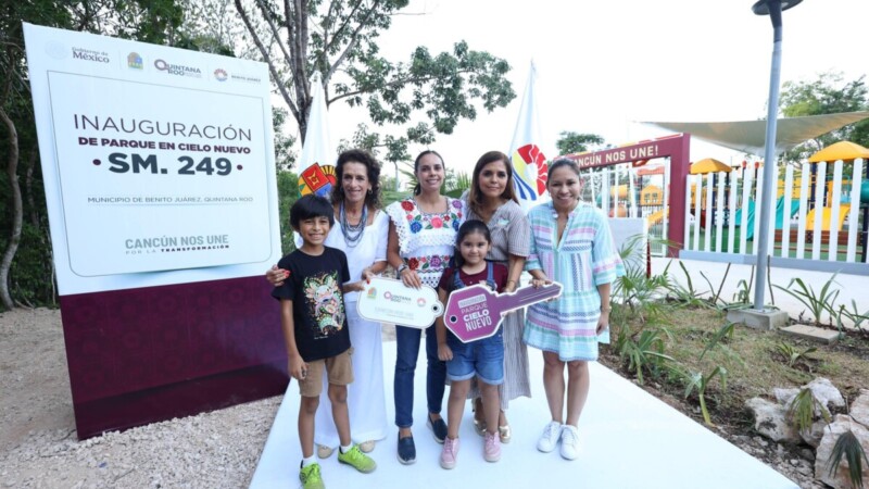 Impulsa Ana Paty Peralta infraestructura deportiva y de esparcimiento social