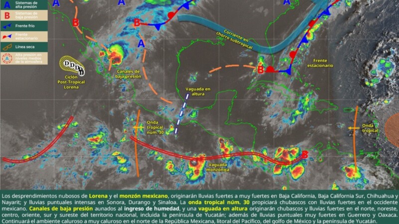 Pronóstico del clima en Quintana Roo para hoy viernes 5 de septiembre 2025