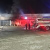 Se registra incendio en una tienda de ropa en Mérida
