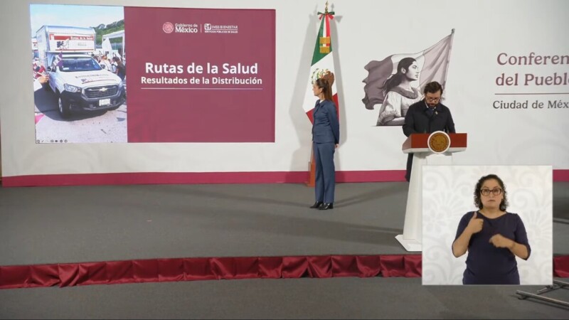 Rutas de la Salud entrega 28 millones de medicamentos