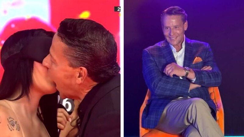 Alfredo Adame besa a concursante de reality a pesar de tener novia