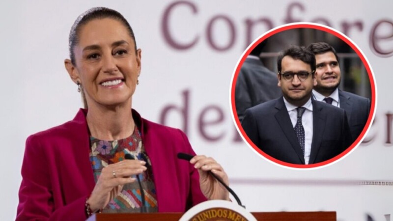 Sheinbaum critica montaje de amparos a hijos de AMLO