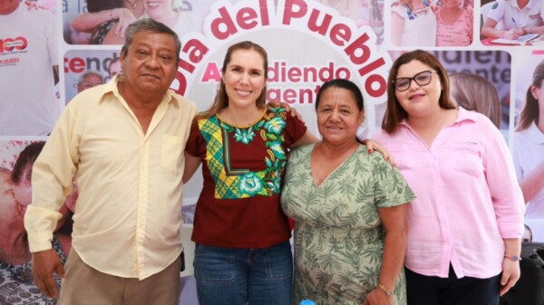 Atenea Gómez Ricalde fortalece la cercanía con la ciudadanía a través del “Día del Pueblo” en la Zona Continental