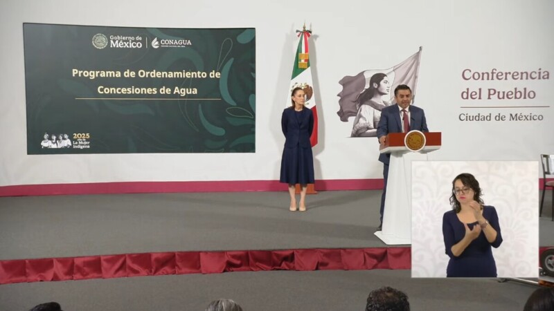 Enviarán iniciativa para reformar la Ley de Aguas Nacionales