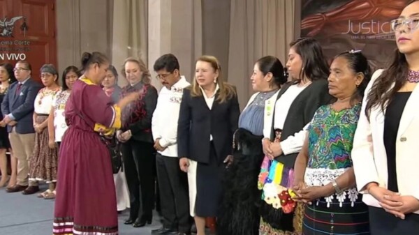 SCJN celebra primer acto público con ceremonia de purificación