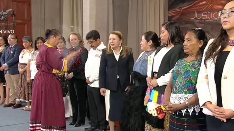 SCJN celebra primer acto público con ceremonia de purificación