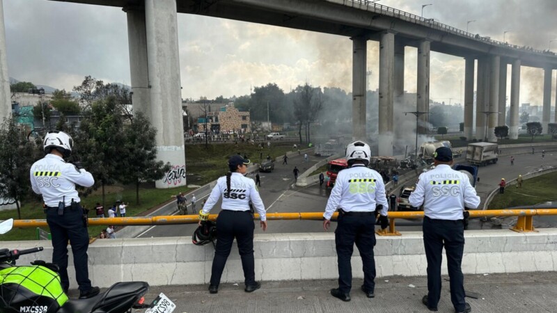 Explosión de pipa en CdMx deja cuatro muertos y 90 heridos