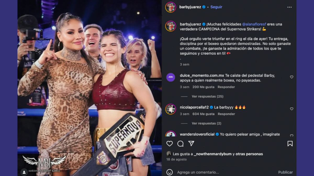 Gala Montes rompió relación profesional con ‘Barby Juárez’ antes del Supernova Strikers