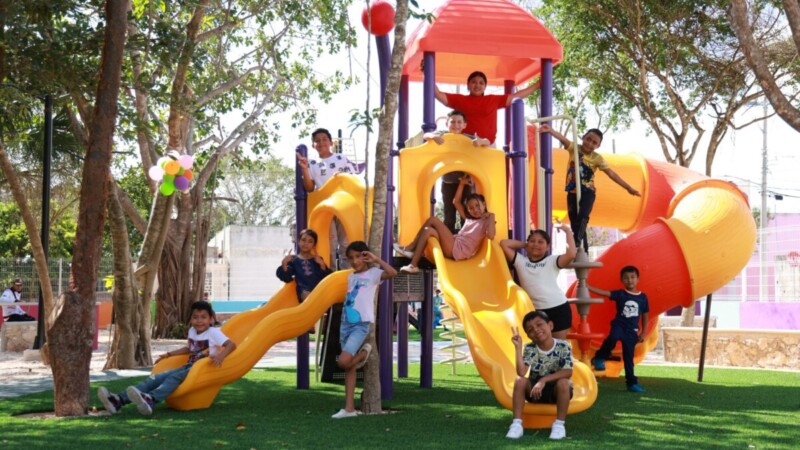 Gobierno de Isla Mujeres avanza en la certificación de 14 parques infantiles como espacios seguros para la niñez