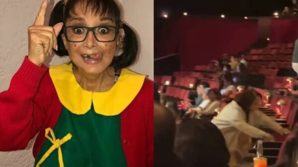 María Antonieta de las Nieves sufre caída en el Teatro de los Insurgente