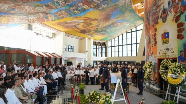 Realizan en el Congreso Guardia de Honor a Don Jesús Martínez Ross, primer gobernador constitucional de Quintana Roo