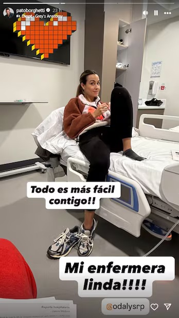 Pato Borghetti se recupera en casa tras ser hospitalizado