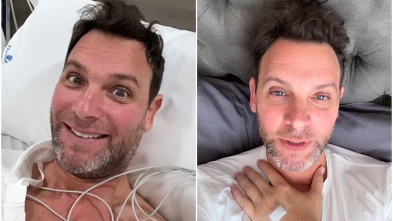 Pato Borghetti se recupera en casa tras ser hospitalizado